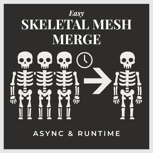 Easy Skeletal Mesh Merge Async